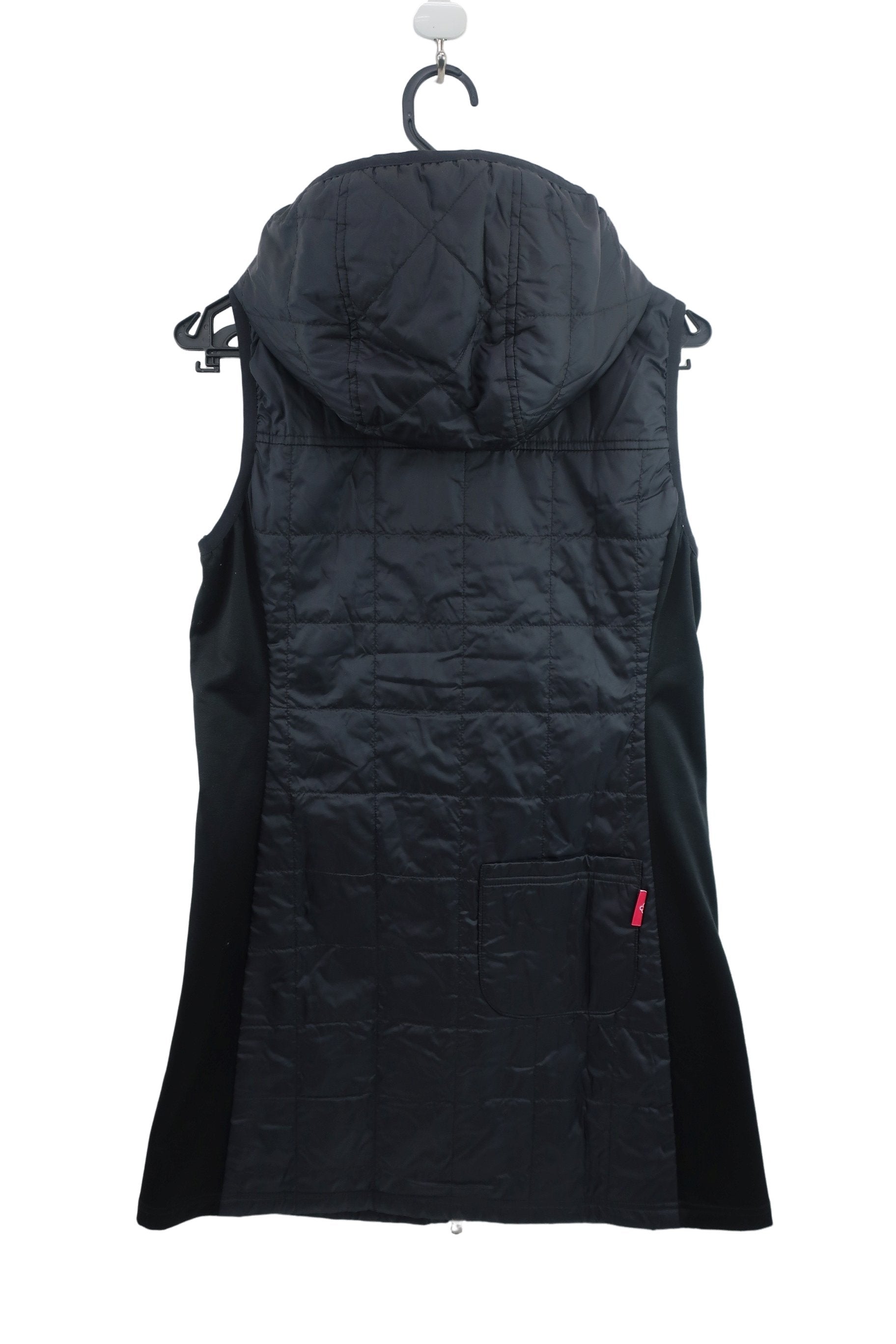 marie claire sport(マリ・クレール・スポーツ) ナイロンベストワンピース 黒 レディース M A-6