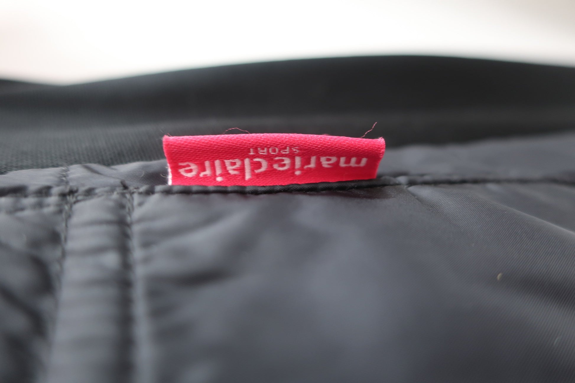 marie claire sport(マリ・クレール・スポーツ) ナイロンベストワンピース 黒 レディース M A-7