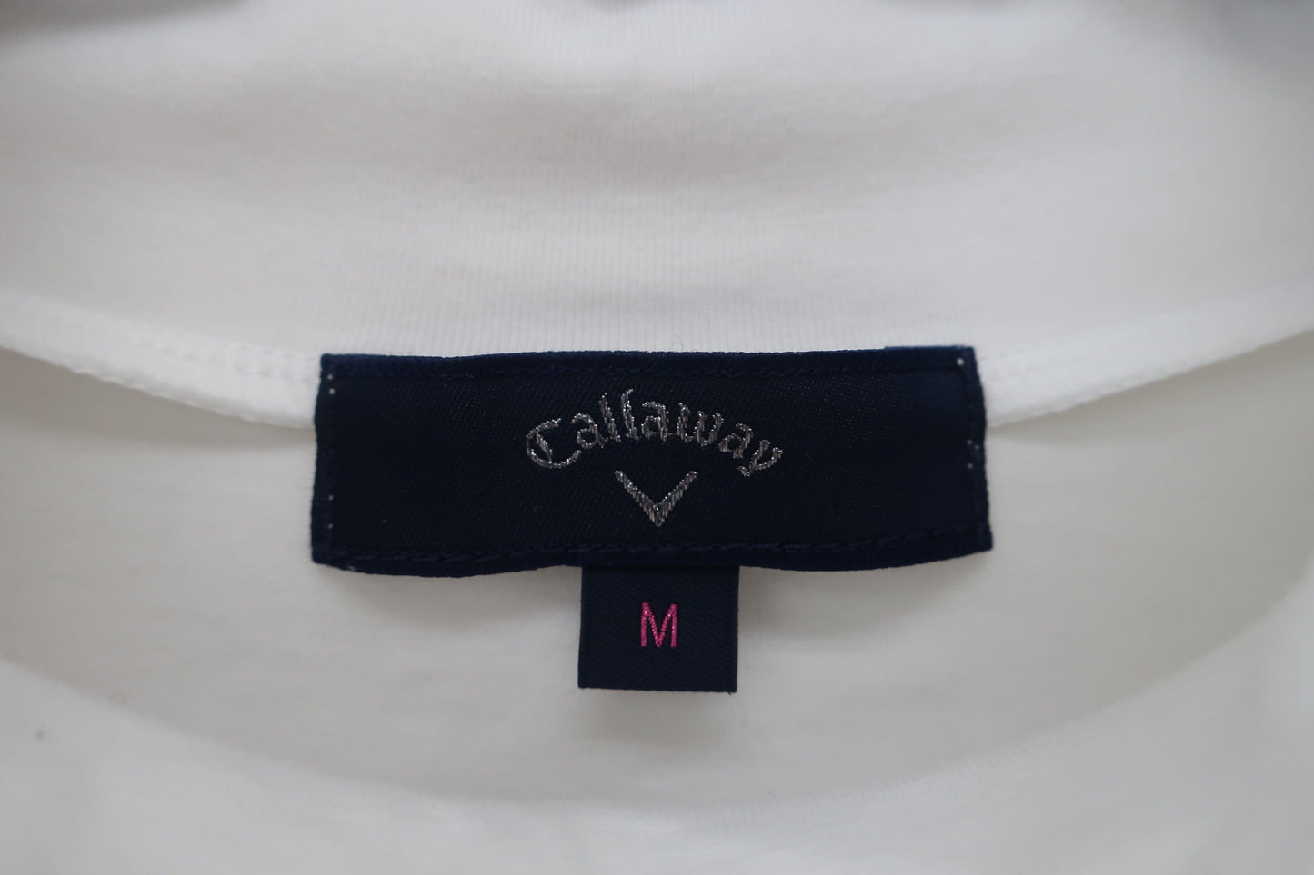 Callaway(キャロウェイ) 長袖モックネックシャツ 白 レディース M B-2