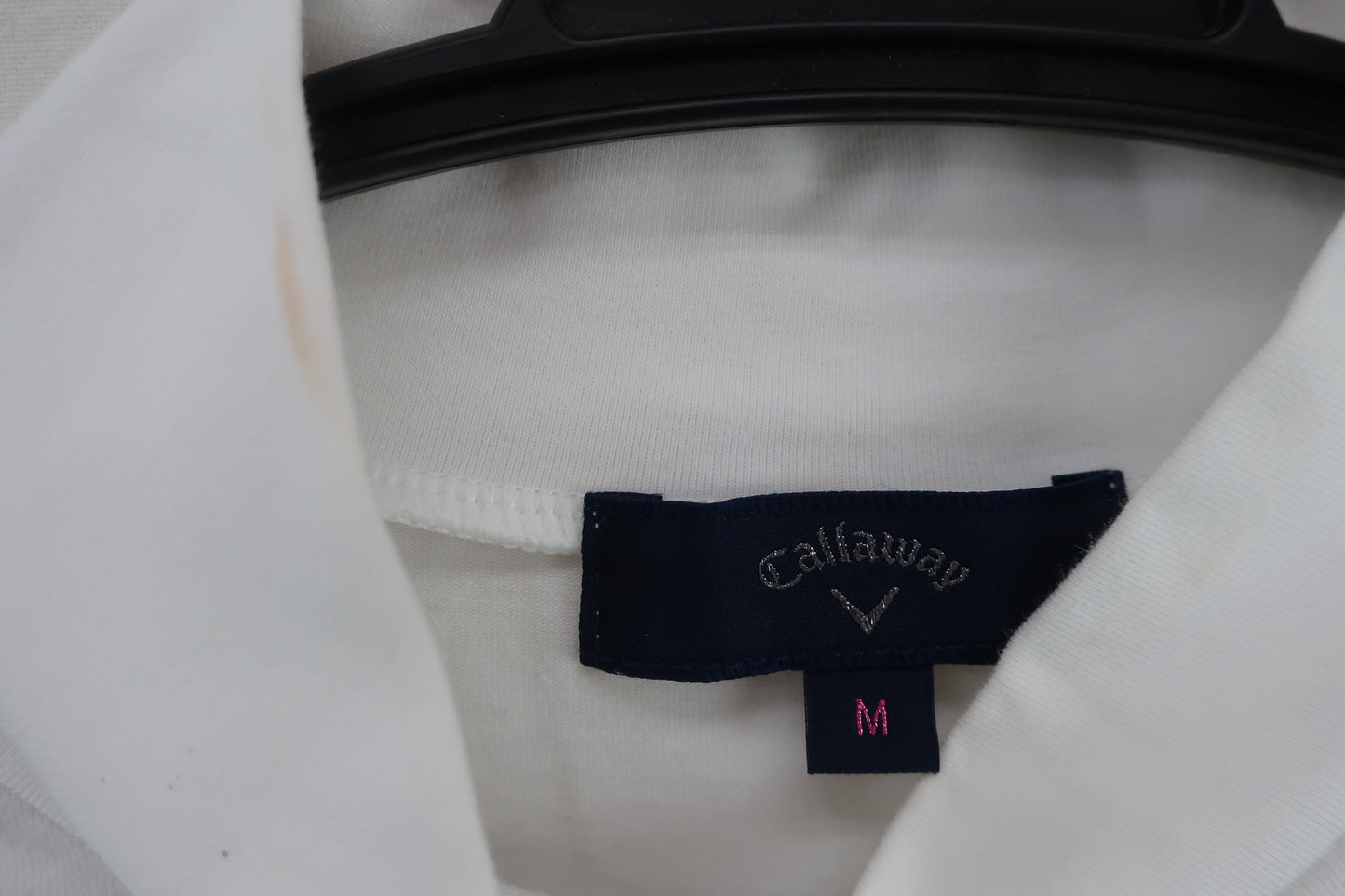 Callaway(キャロウェイ) 長袖モックネックシャツ 白 レディース M B-4