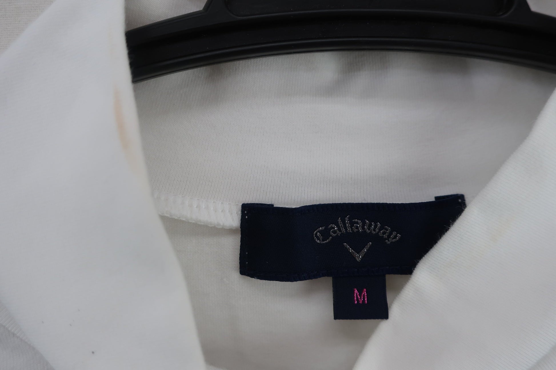 Callaway(キャロウェイ) 長袖モックネックシャツ 白 レディース M B-4