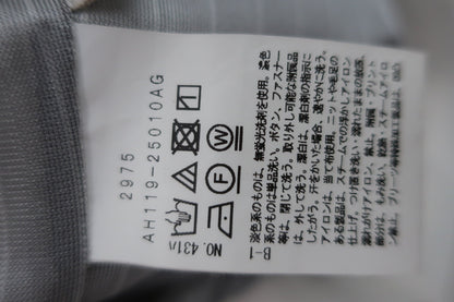 adabat(アダバット) 半袖ハーフジップシャツ 白 レディース 38 B-9