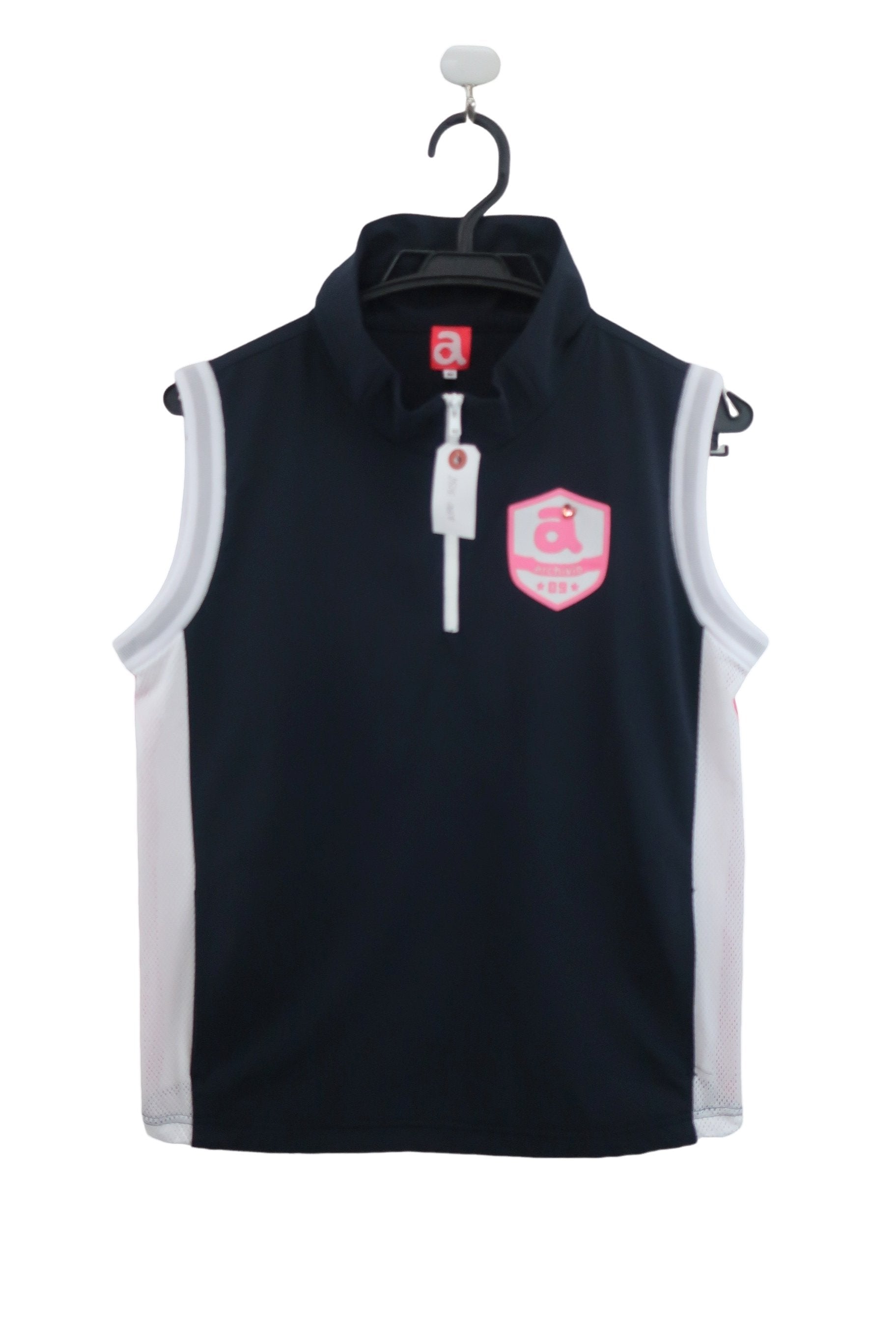 archivio(アルチビオ) ハーフジップベスト 黒 レディース 40 A959210 A-1