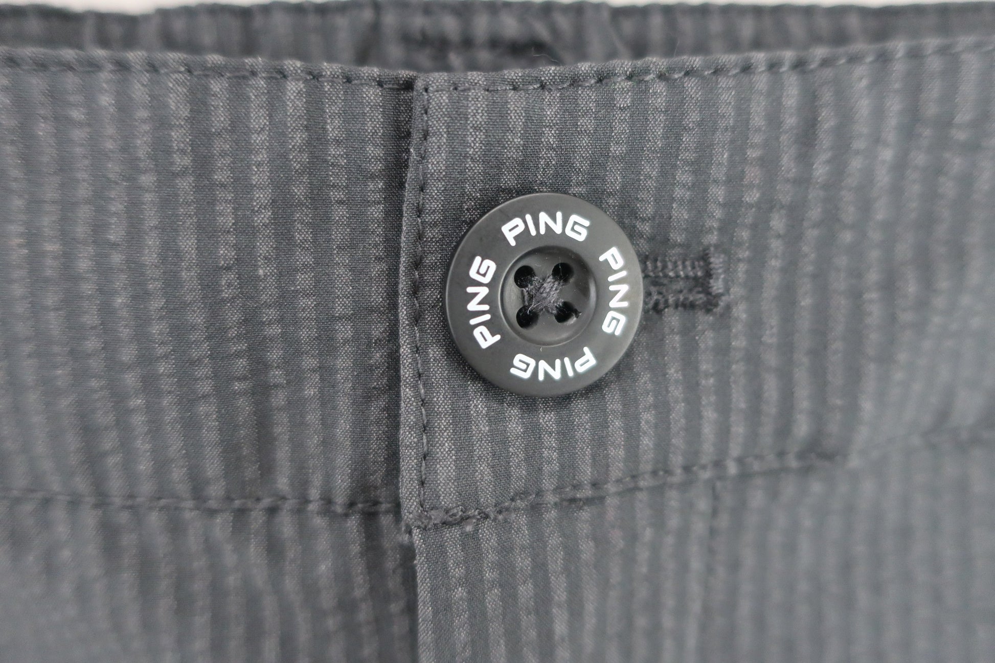 PING(ピン) ショートパンツ グレーストライプ レディース M A-3