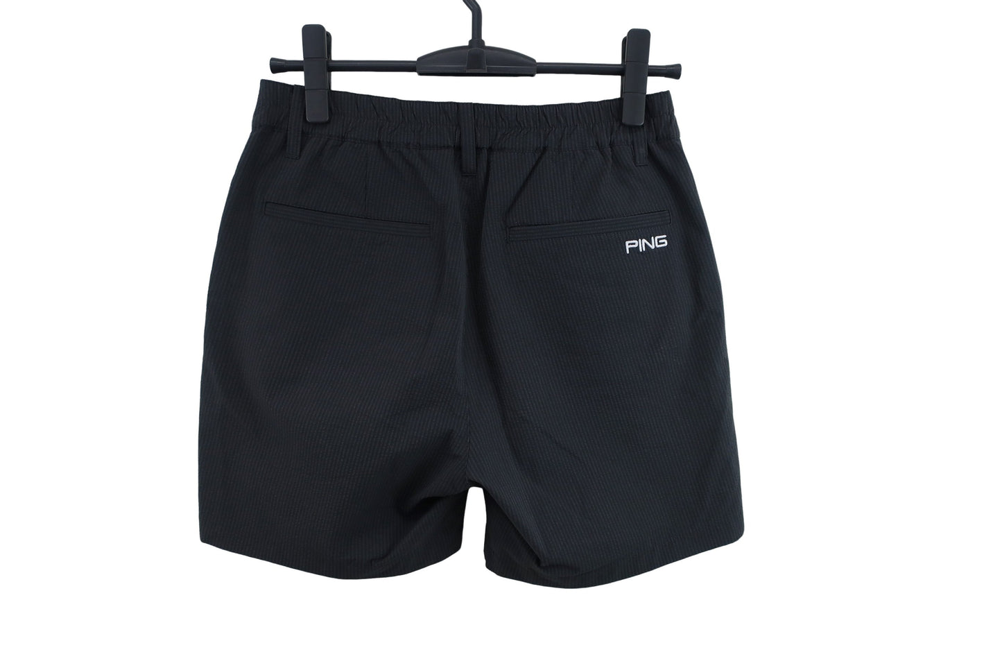 PING(ピン) ショートパンツ グレーストライプ レディース M A-4