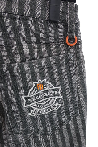 PEARLY GATES(パーリーゲイツ) パンツ グレーストライプ レディース 1 055-9231804 A-6