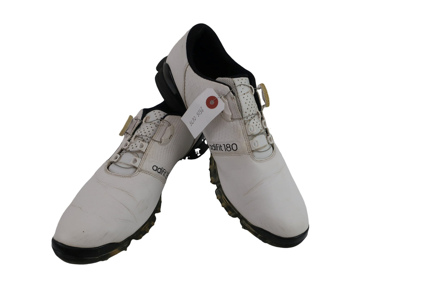 adidas(アディダス) ダイヤル式ゴルフシューズ 白黒 メンズ 26.5cm EVG791003 B-1