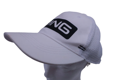 PING(ピン) キャップ 白 メンズ フリーサイズ B-1