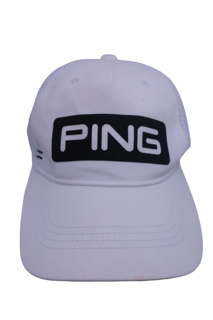PING(ピン) キャップ 白 メンズ フリーサイズ B-2