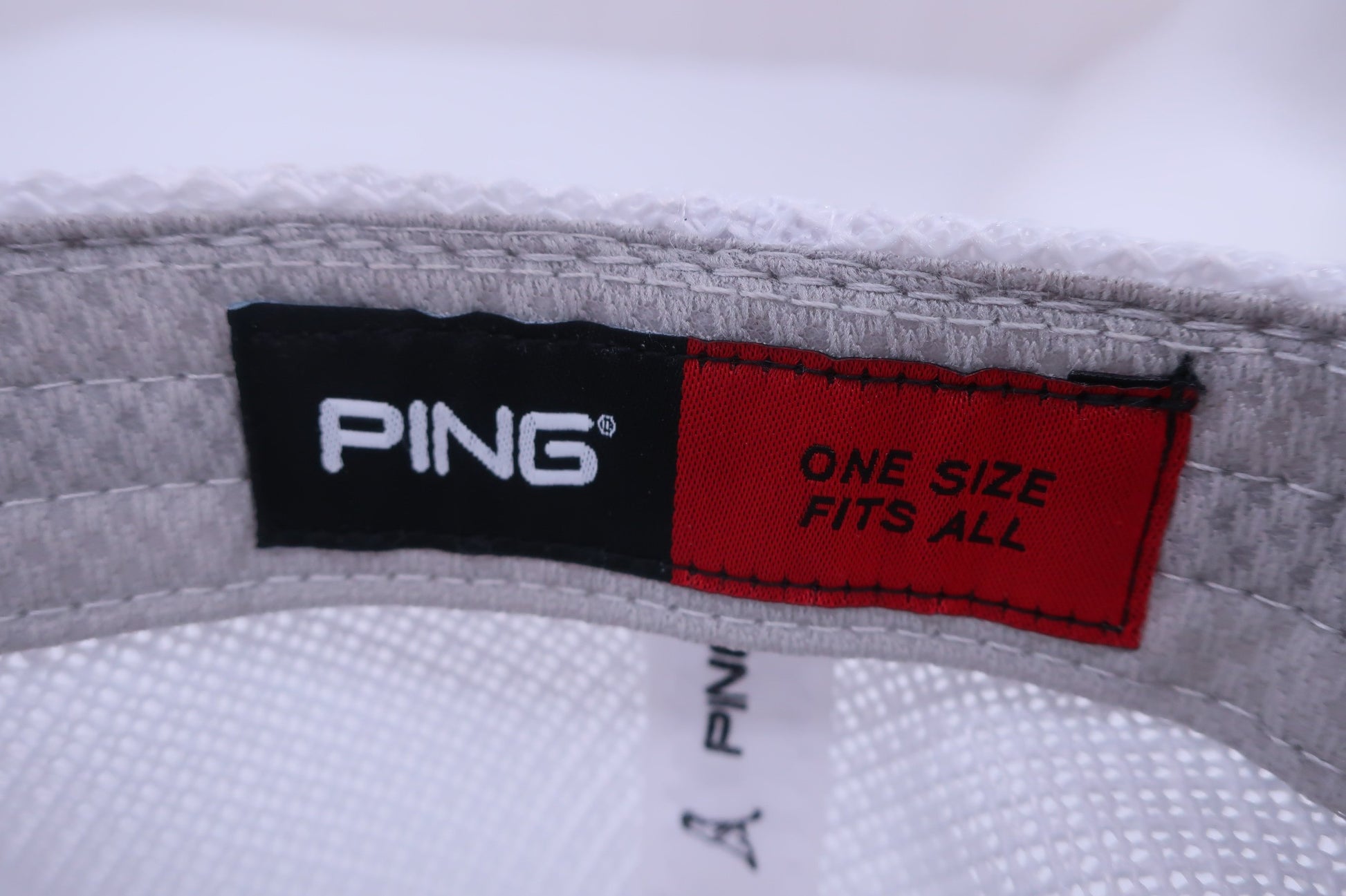 PING(ピン) キャップ 白 メンズ フリーサイズ B-9