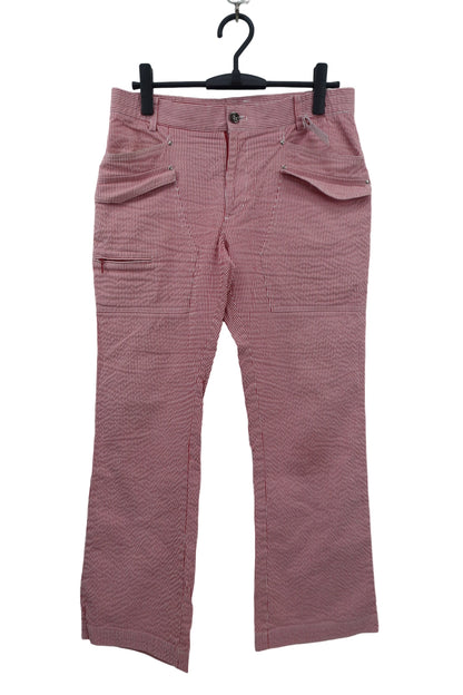BEAR Jr GOLF パンツ ピンクストライプ レディース LL B