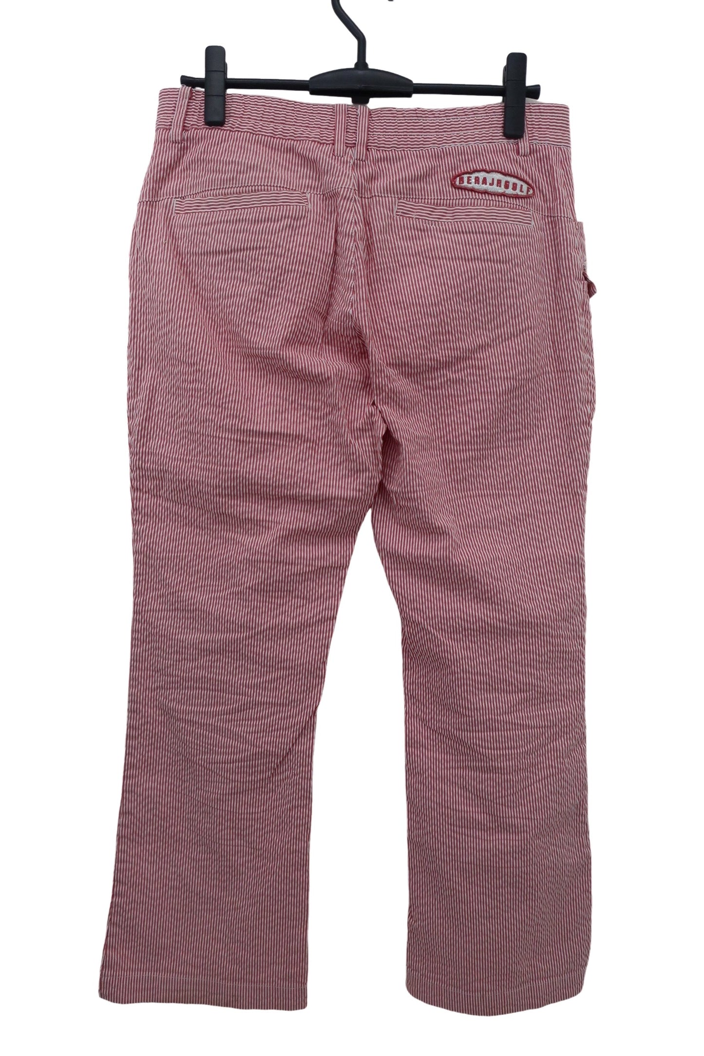 BEAR Jr GOLF パンツ ピンクストライプ レディース LL B