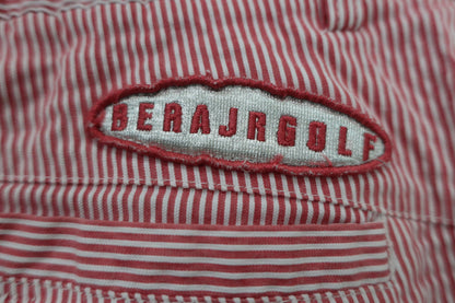 BEAR Jr GOLF パンツ ピンクストライプ レディース LL B