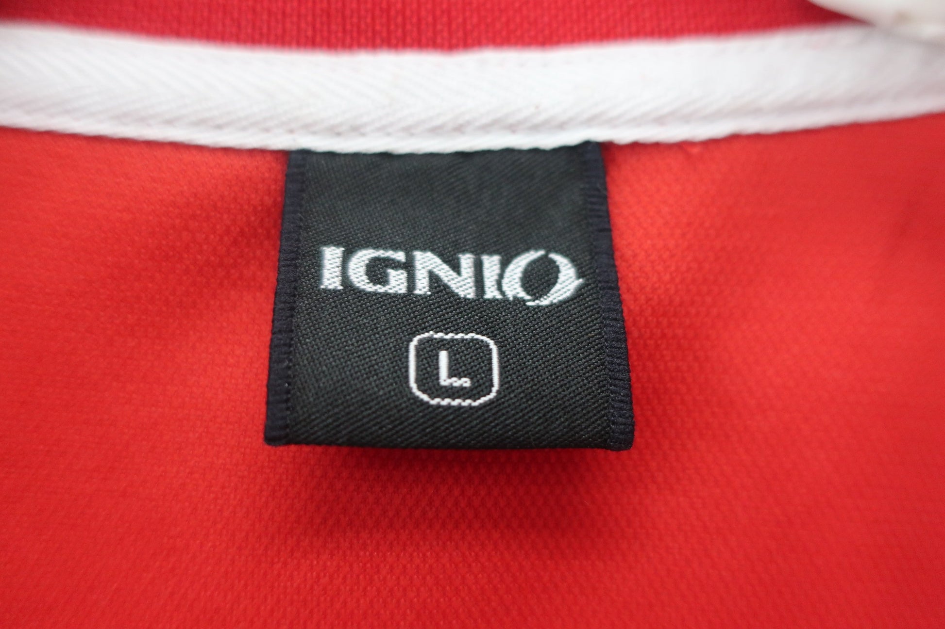 IGNIO(イグニオ) ポロシャツ 赤 メンズ L B