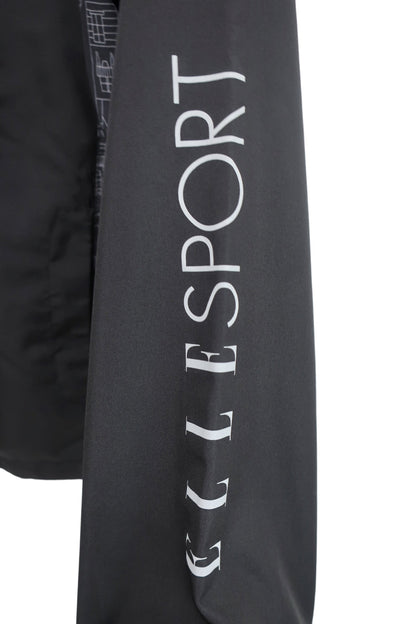 ELLESPORT ナイロンパーカー 黒 レディース M A