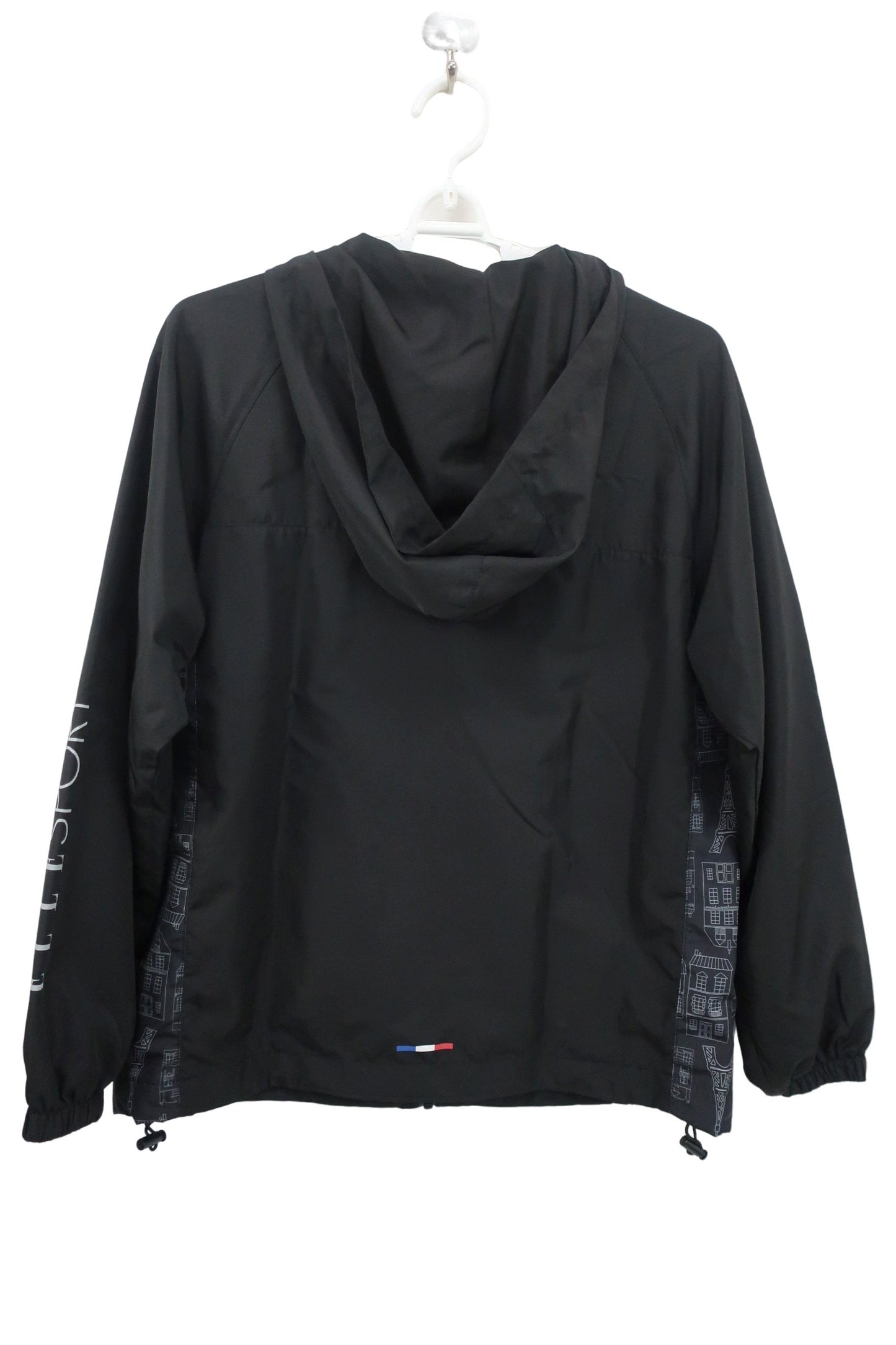 ELLESPORT ナイロンパーカー 黒 レディース M A
