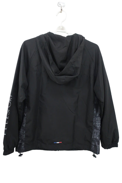 ELLESPORT ナイロンパーカー 黒 レディース M A