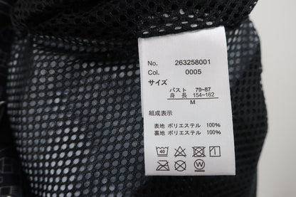 ELLESPORT ナイロンパーカー 黒 レディース M A