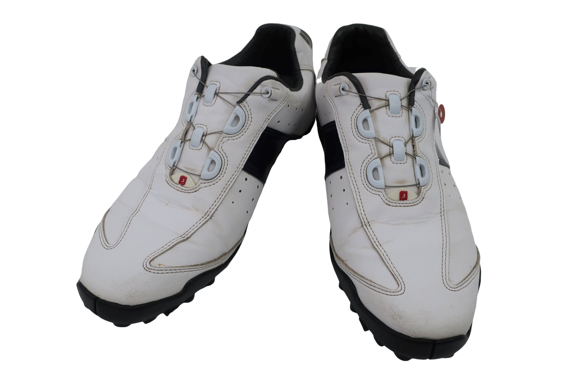 FOOTJOY(フットジョイ) ダイヤル式スパイクレスゴルフシューズ 白黒 メンズ 25.5cm 45181J B-1