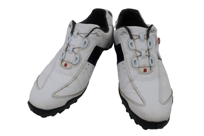 FOOTJOY(フットジョイ) ダイヤル式スパイクレスゴルフシューズ 白黒 メンズ 25.5cm 45181J B-1