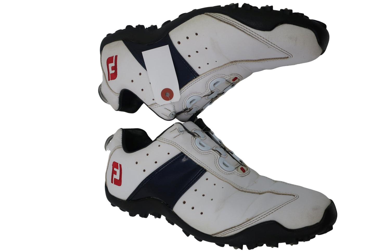 FOOTJOY(フットジョイ) ダイヤル式スパイクレスゴルフシューズ 白黒 メンズ 25.5cm 45181J B-5