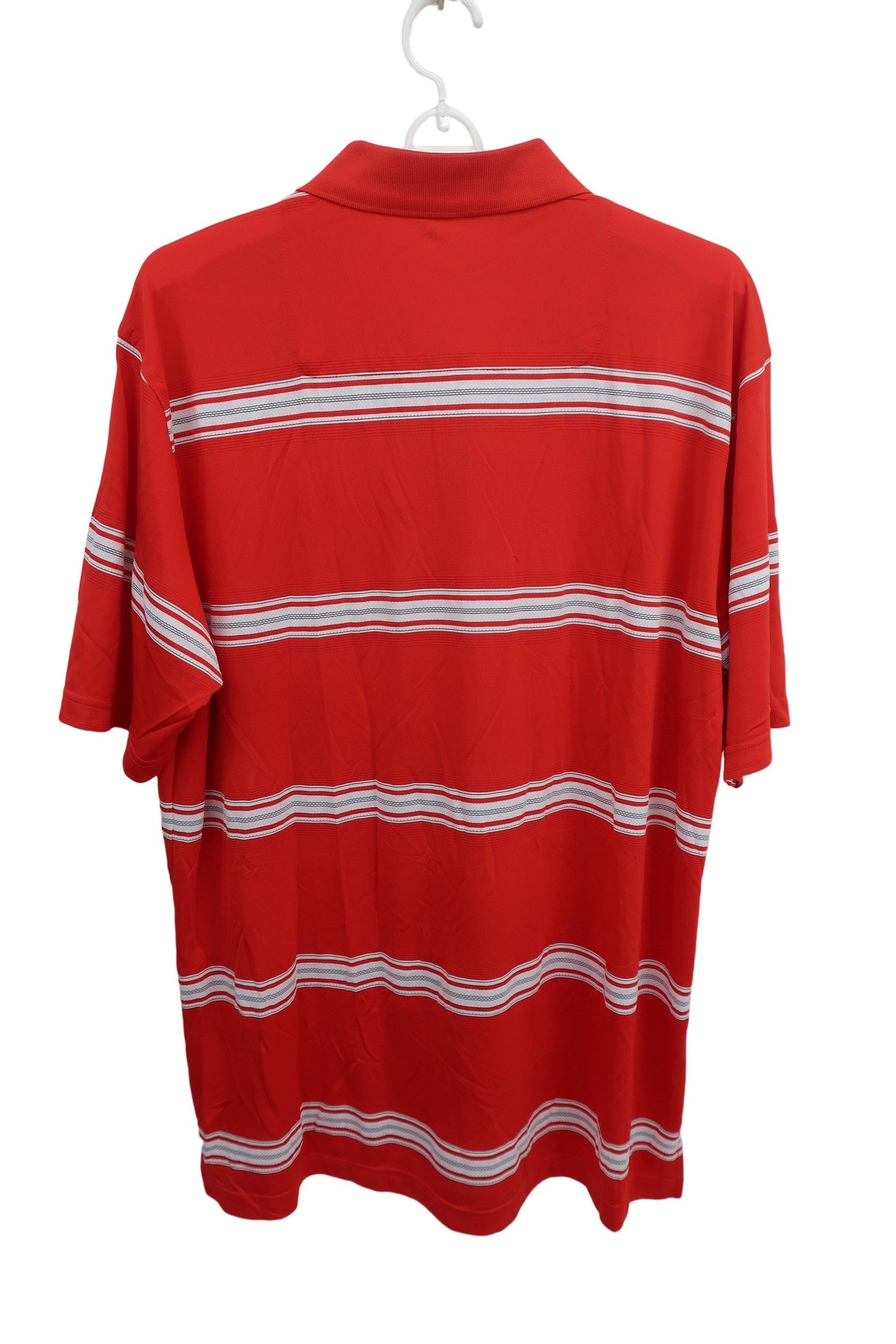IZOD(アイゾッド) ポロシャツ 赤 メンズ XL A