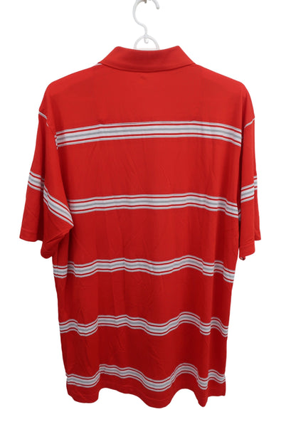 IZOD(アイゾッド) ポロシャツ 赤 メンズ XL A