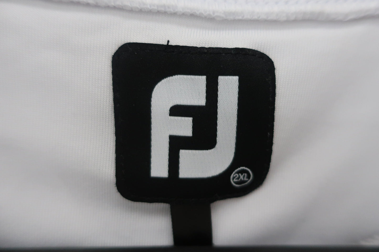 FOOTJOY(フットジョイ) 長袖モックネックシャツ 白 メンズ 2XL FJ-F19-S21 N-3