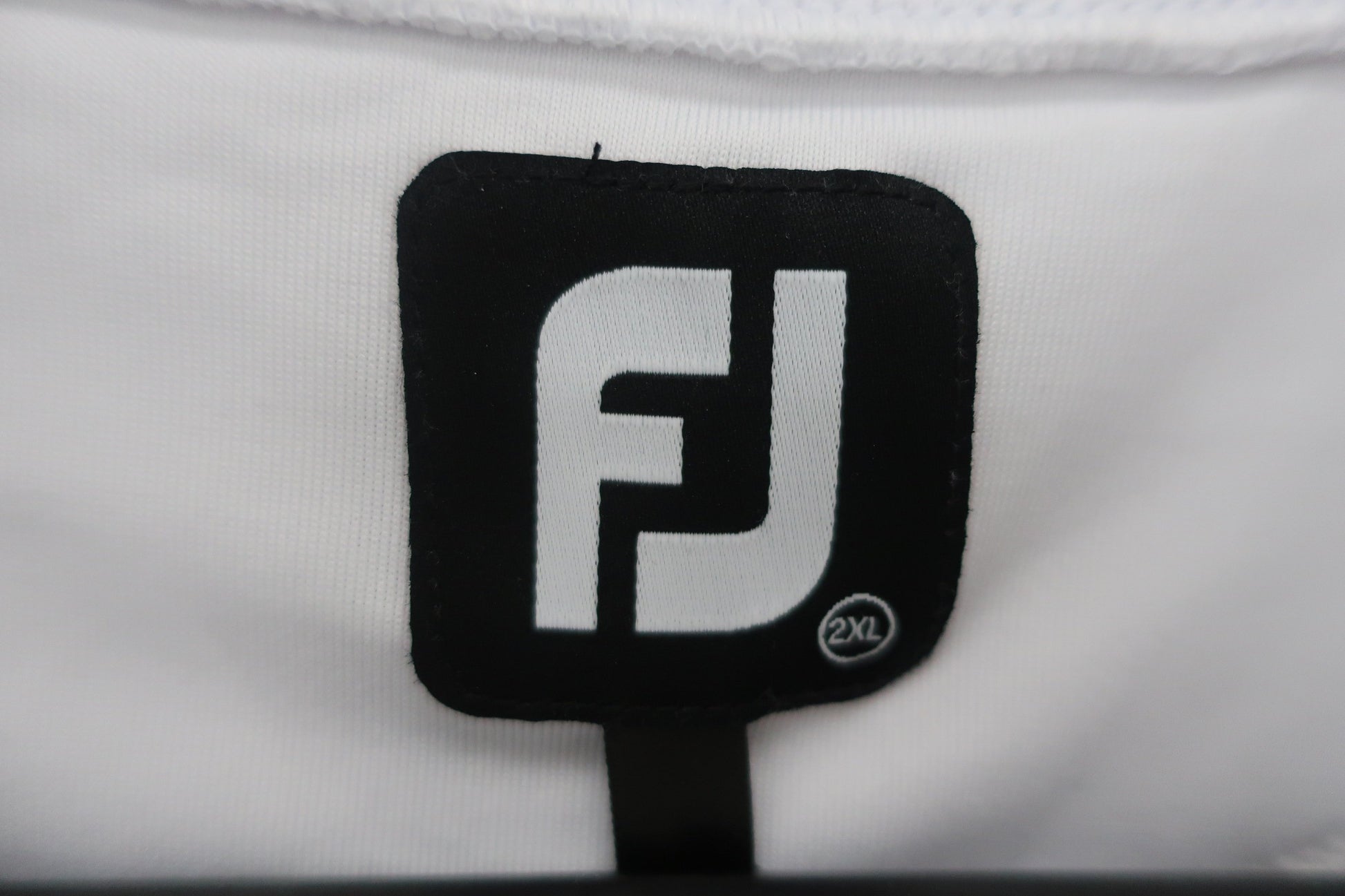 FOOTJOY(フットジョイ) 長袖モックネックシャツ 白 メンズ 2XL FJ-F19-S21 N-3