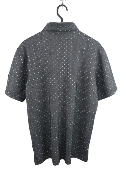 adidas(アディダス) ポロシャツ グレー白ドット柄 メンズ XO A-5