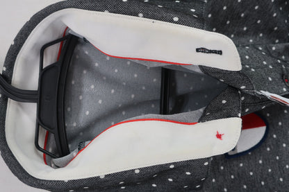 adidas(アディダス) ポロシャツ グレー白ドット柄 メンズ XO A-6