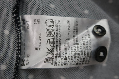 adidas(アディダス) ポロシャツ グレー白ドット柄 メンズ XO A-8