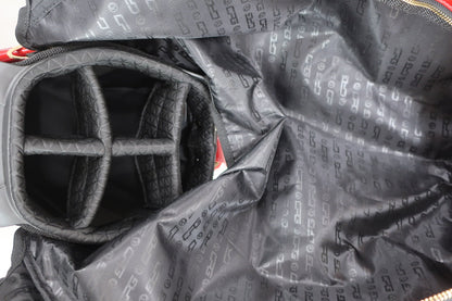 CPG GOLF(シーピージーゴルフ) スタンド式キャディバッグ 赤 5口 N-9