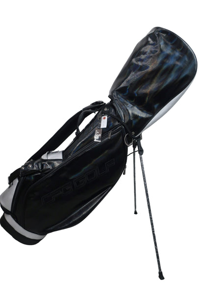 CPG GOLF(シーピージーゴルフ) スタンド式キャディバッグ 黒 5口 N-1