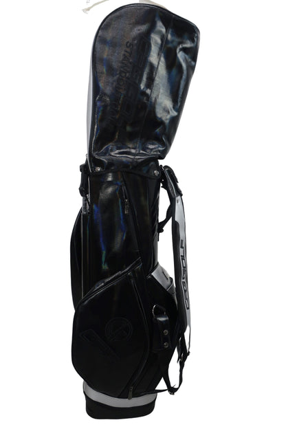 CPG GOLF(シーピージーゴルフ) スタンド式キャディバッグ 黒 5口 N-3