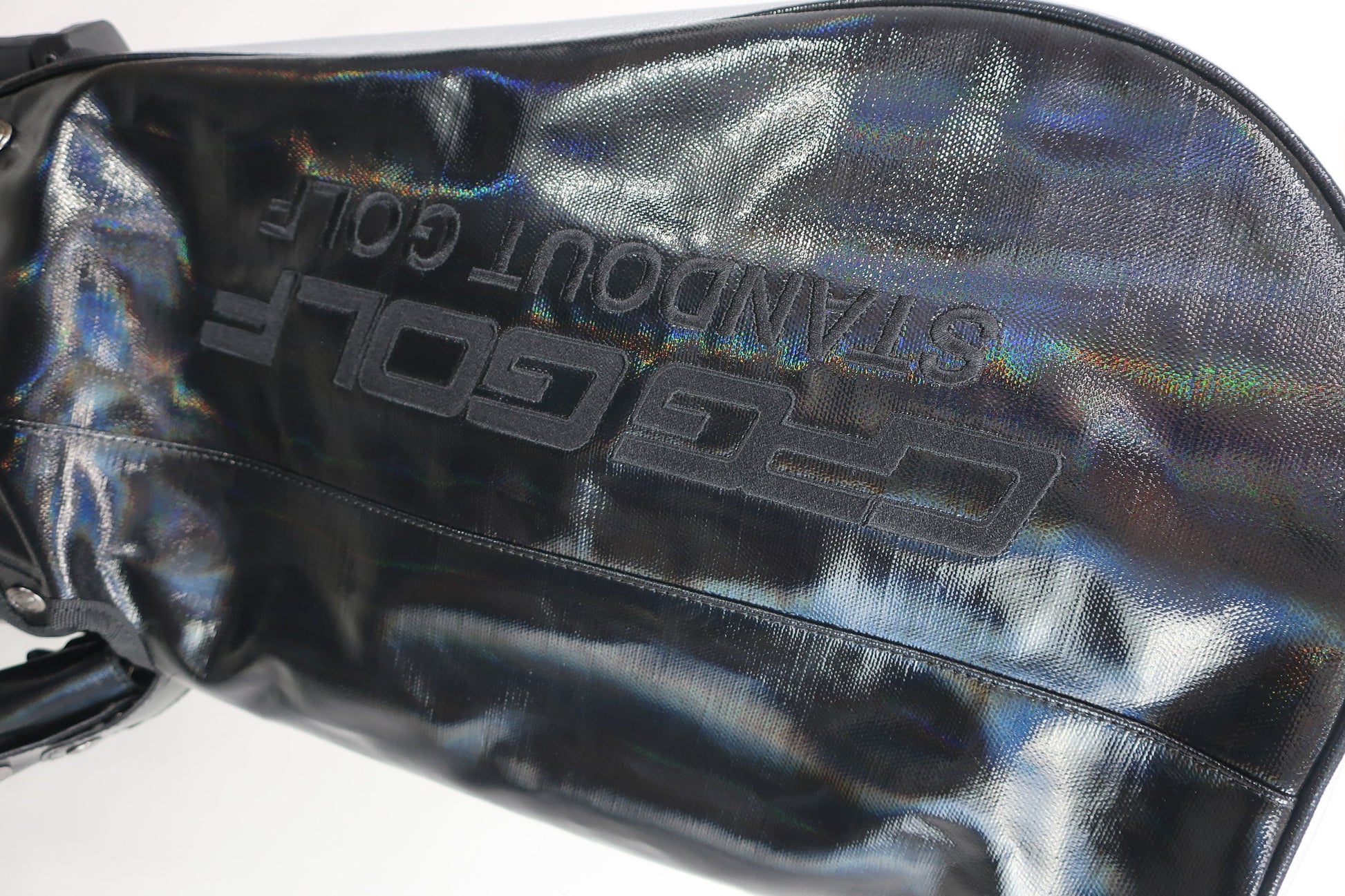 CPG GOLF(シーピージーゴルフ) スタンド式キャディバッグ 黒 5口 N-5