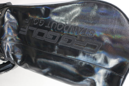 CPG GOLF(シーピージーゴルフ) スタンド式キャディバッグ 黒 5口 N-5