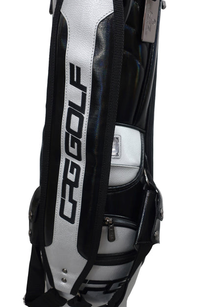 CPG GOLF(シーピージーゴルフ) スタンド式キャディバッグ 黒 5口 N-6