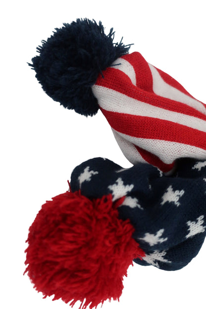 BEAMS GOLF(ビームスゴルフ) シューズケース ネイビー/赤白ストライプ フリーサイズ A-3