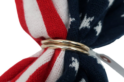 BEAMS GOLF(ビームスゴルフ) シューズケース ネイビー/赤白ストライプ フリーサイズ A-4