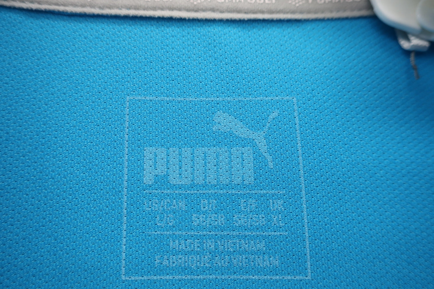PUMA GOLF(プーマゴルフ) ポロシャツ 水色 メンズ UK XL U.S AMATEUR 2017 B