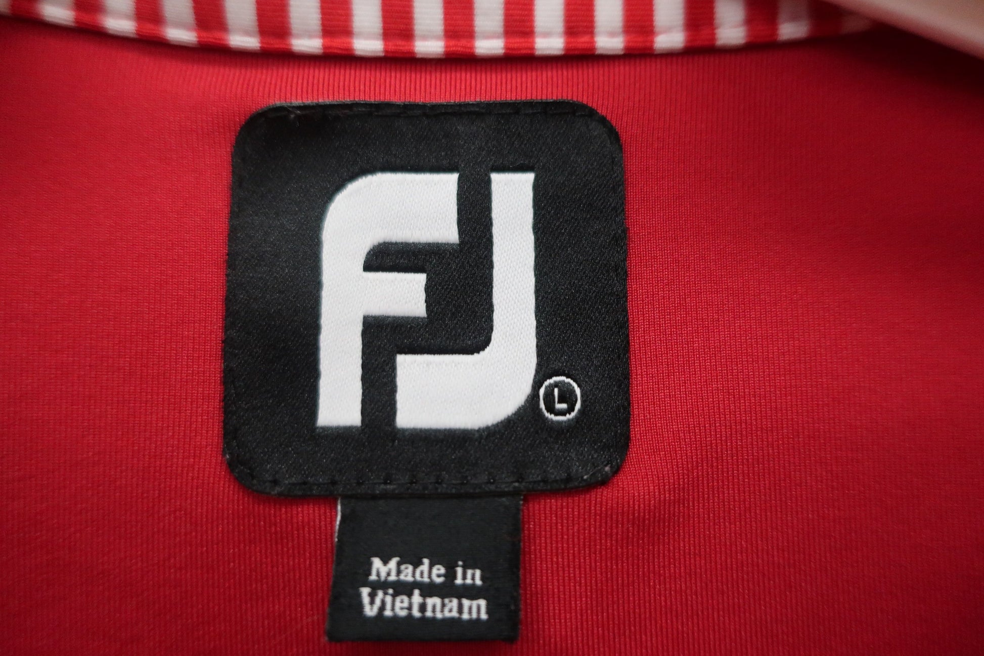FOOTJOY(フットジョイ) ポロシャツ 赤 メンズ L U.S AMATEUR 2017 A
