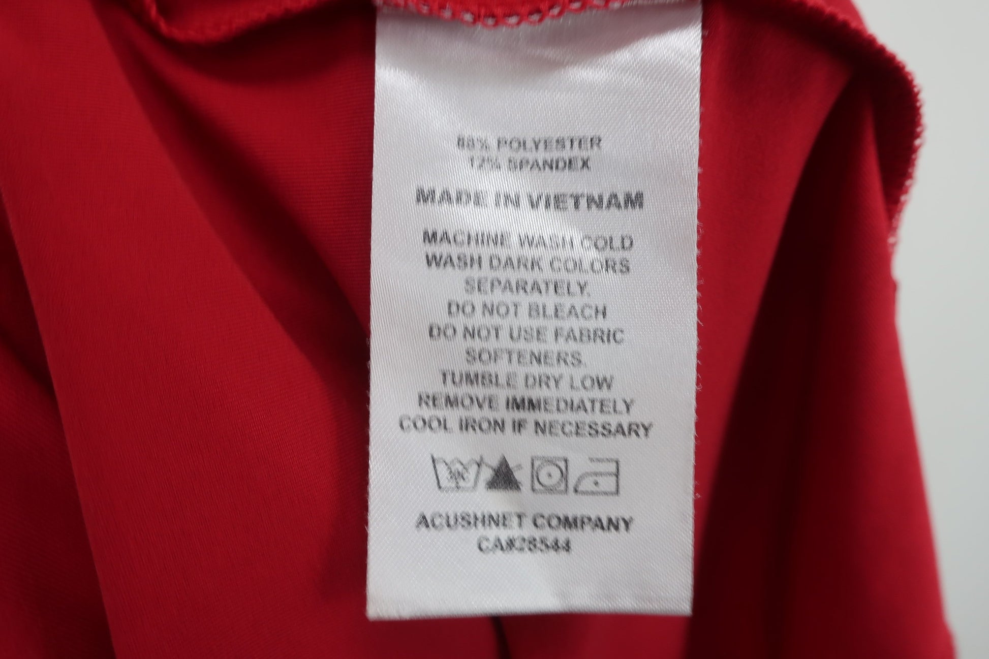 FOOTJOY(フットジョイ) ポロシャツ 赤 メンズ L U.S AMATEUR 2017 A