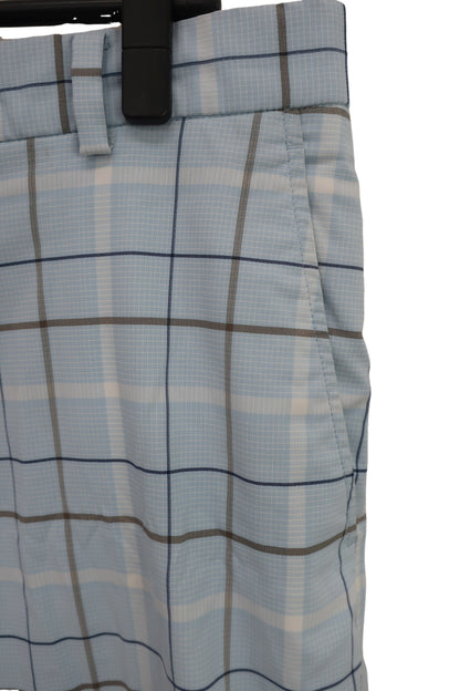 NIKE GOLF(ナイキゴルフ) ハーフパンツ 水色チェック メンズ 36 B