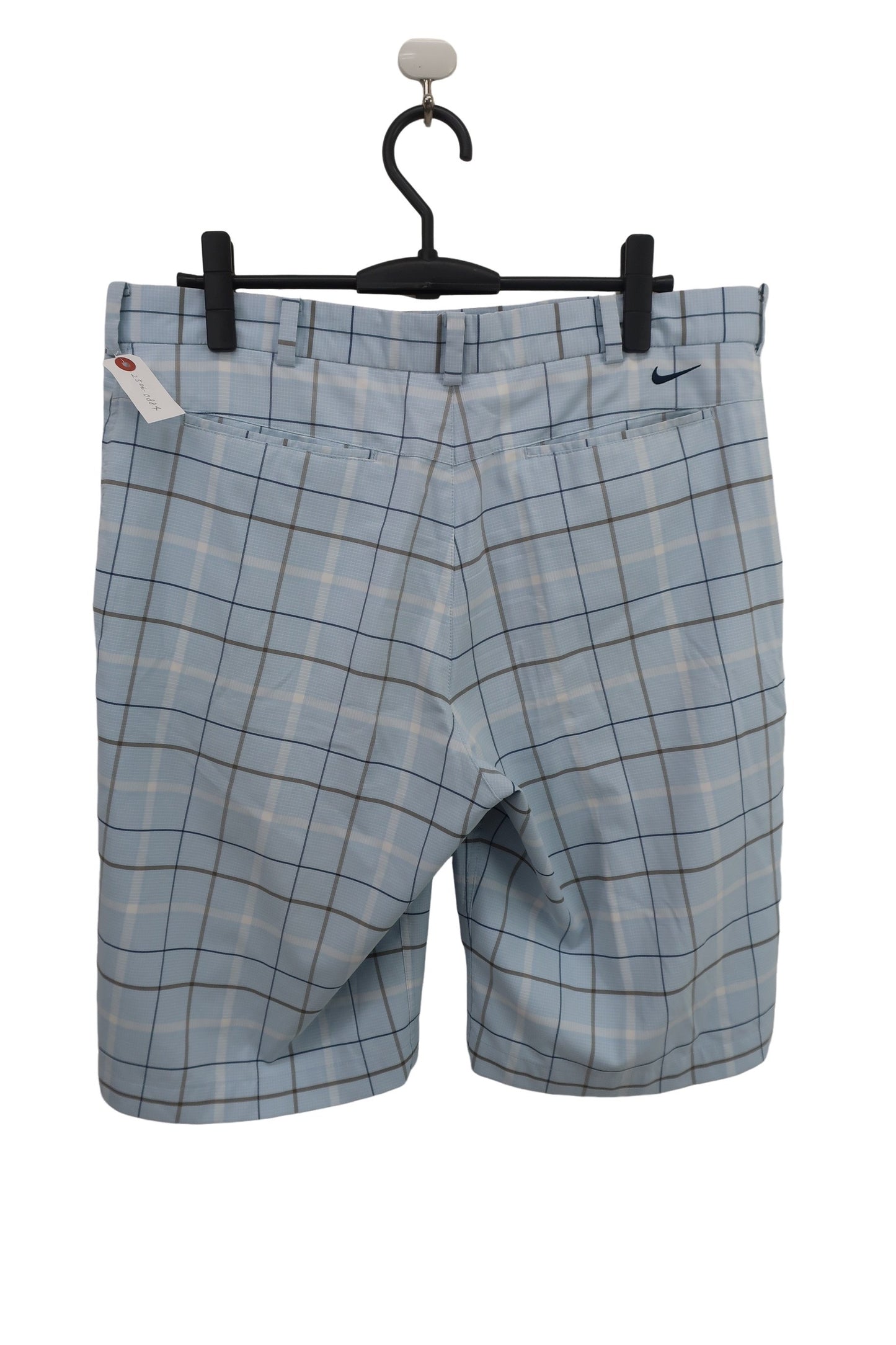 NIKE GOLF(ナイキゴルフ) ハーフパンツ 水色チェック メンズ 36 B