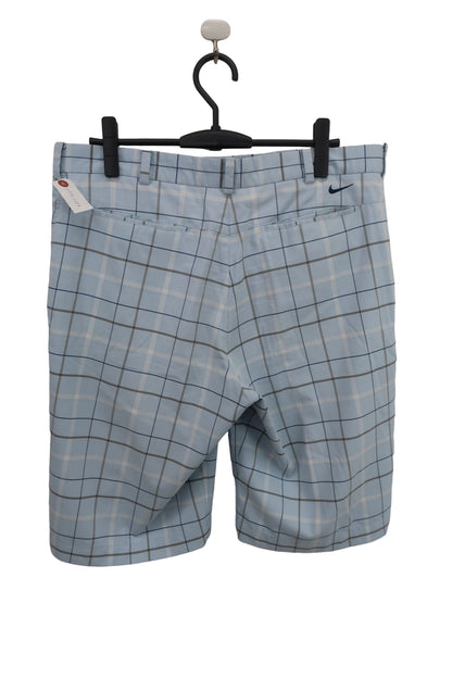 NIKE GOLF(ナイキゴルフ) ハーフパンツ 水色チェック メンズ 36 B