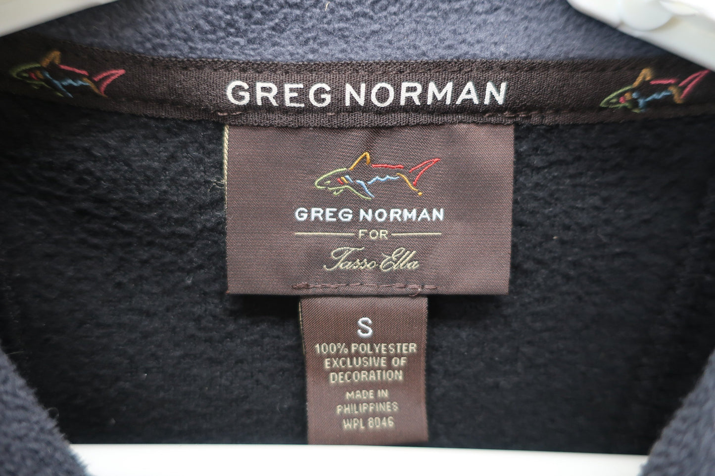GREG NORMAN(クレグノーマン) フリースベスト 黒グレー メンズ S B-2