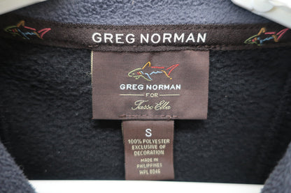 GREG NORMAN(クレグノーマン) フリースベスト 黒グレー メンズ S B-2
