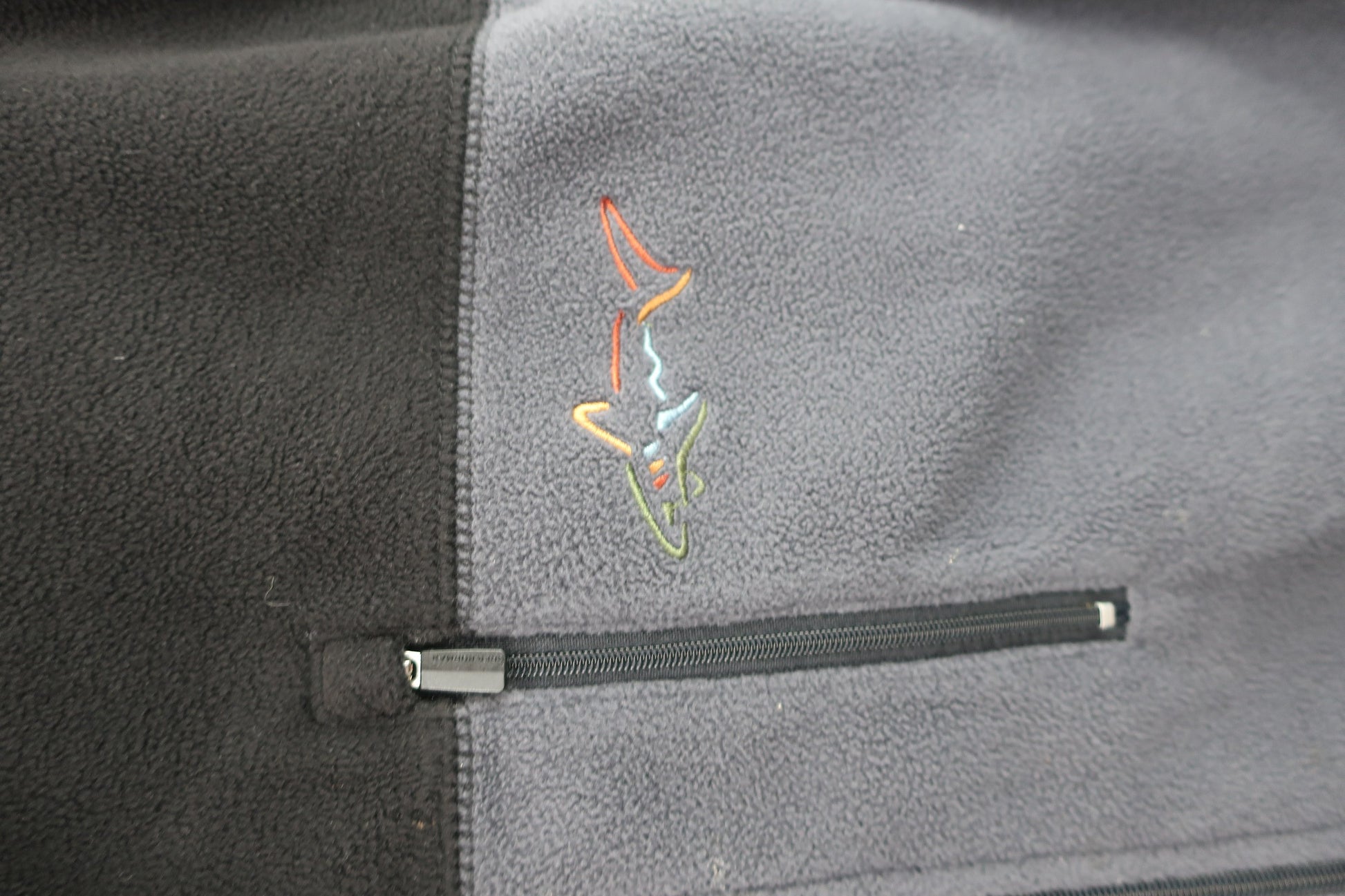 GREG NORMAN(クレグノーマン) フリースベスト 黒グレー メンズ S B-3