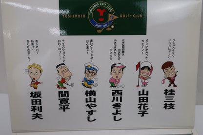 吉本ゴルフクラブ ゴルフボールセット 6球+ティー+マーカー N-2